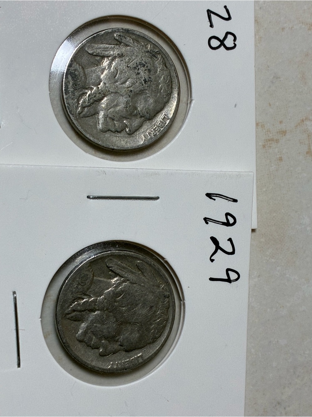 Indian Head/ Buffalo Nickels lot of 7 - Picture 4 of 6